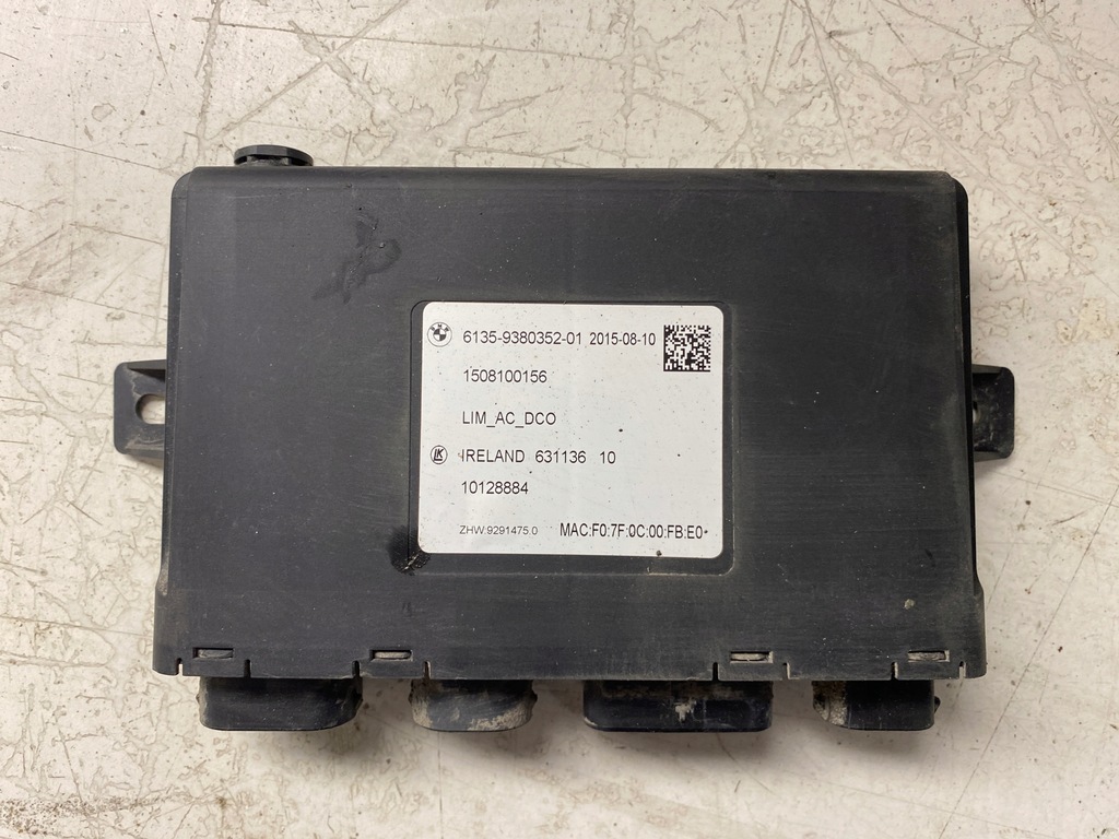 фото №1, Bmw i3 модуль блок керування lim 9380352