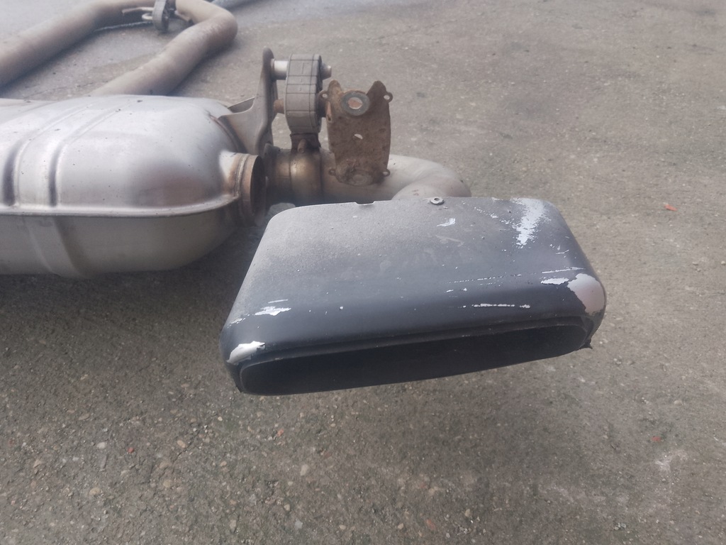 фото №8, Porsche cayenne ii 10-14 вихлоп гасник кінцевий 4.2