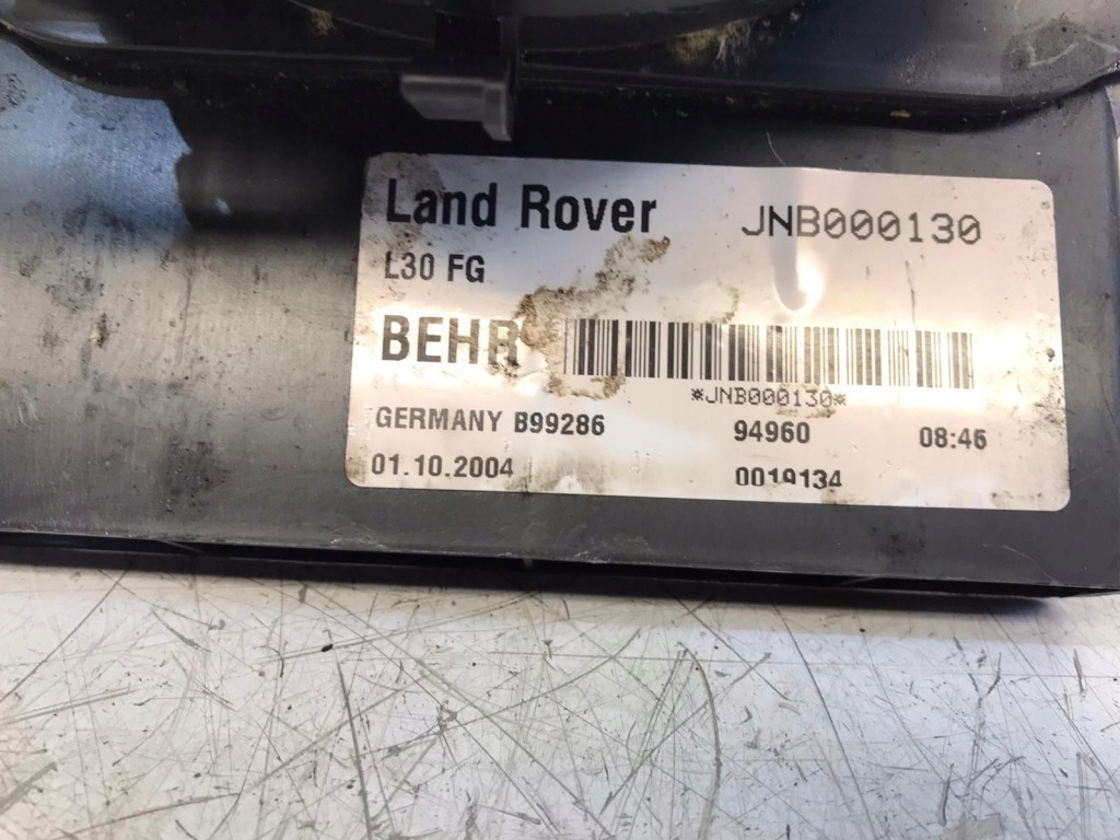 фото №5, Land rover range rover l322 2004 вентилятор обдув / повітродувка 62444