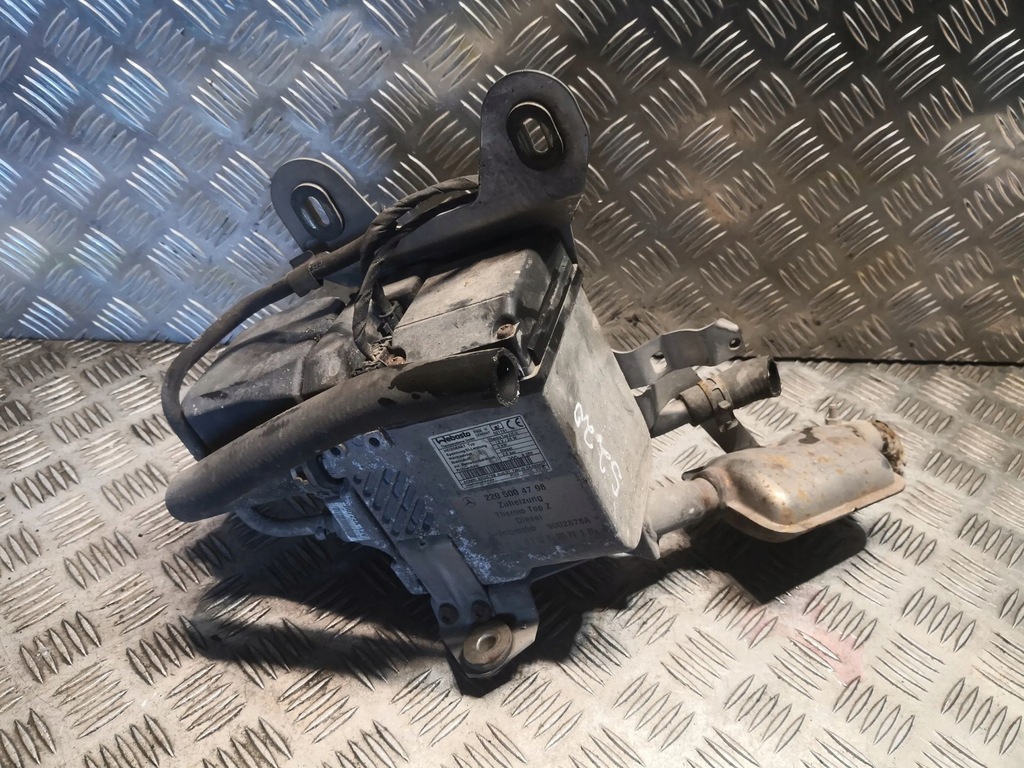 фото №1, Mercedes-benz s w220 обігрівач стояночний webasto