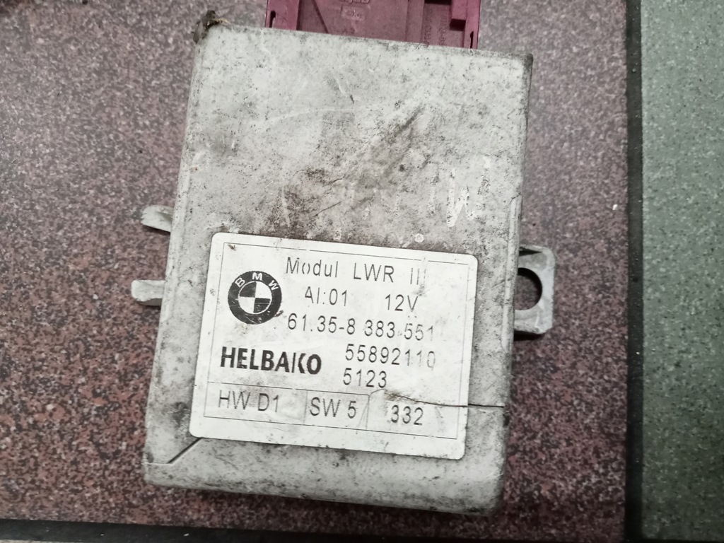 фото №1, Mini cooper r50, r53 ксенон фара керування unit 61358383551