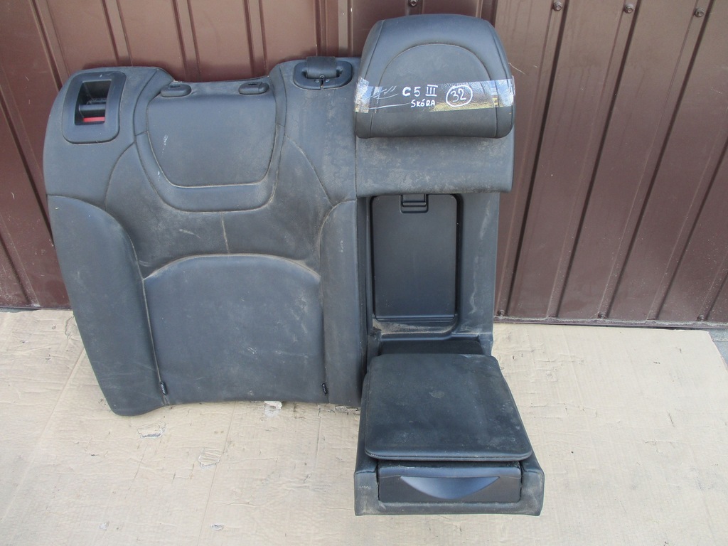 фото №4, Заднее сиденье спинка citroen c5 iii кожа