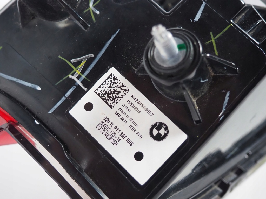 фото №14, Bmw 3 g20 лампа правая правый задняя задняя 7495086 usa