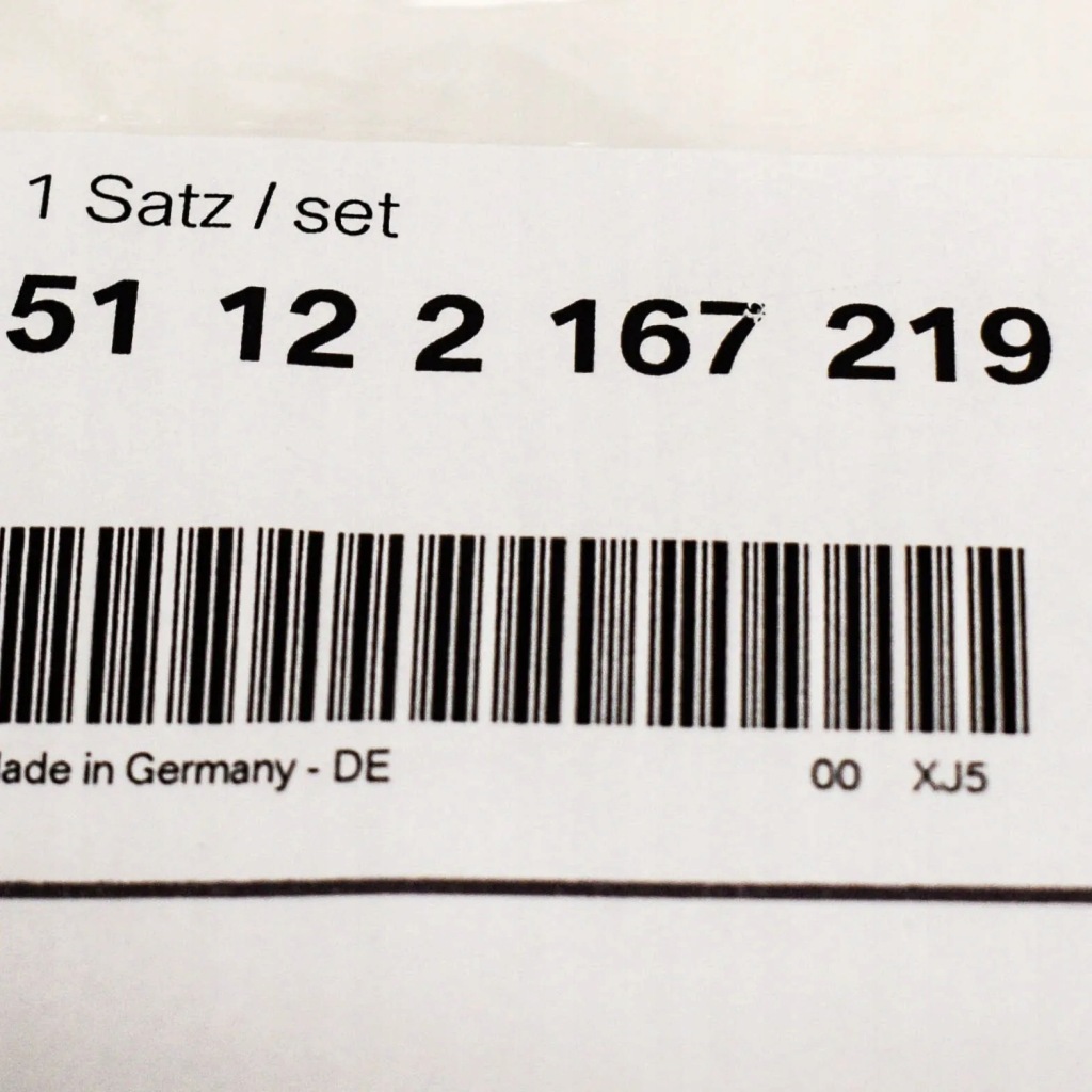 фото №6, Набор наклеек na защита диффузор bmw 3 e92 m performance 51122167219