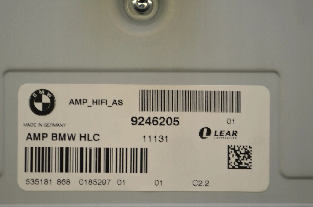 фото №14, Система озвучивание bmw 7 f01, f02 65139133410 3.0l 180kw 2011 - 28267912