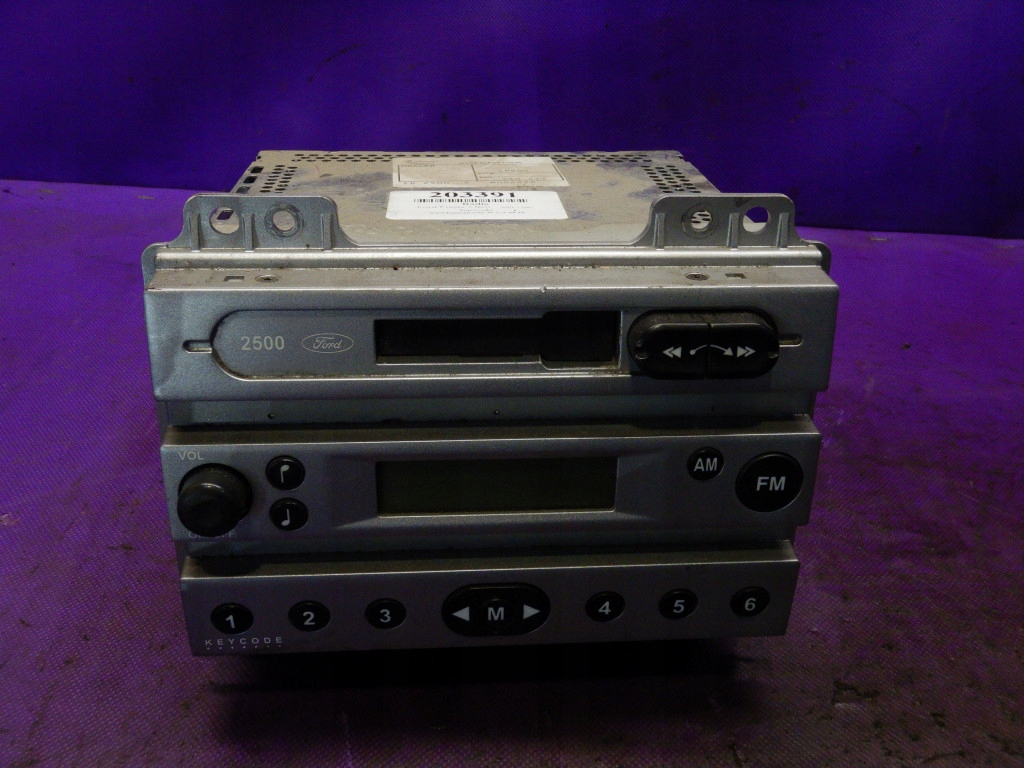 Купити Ford fiesta vi mk6 01-07 радіо visteon low cassette 4s6118k876aa