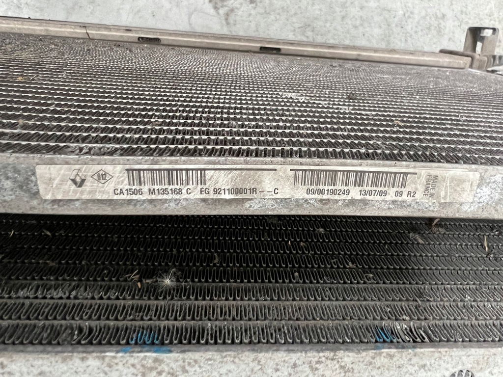 фото №12, Pas передний радиатор renault megane iii