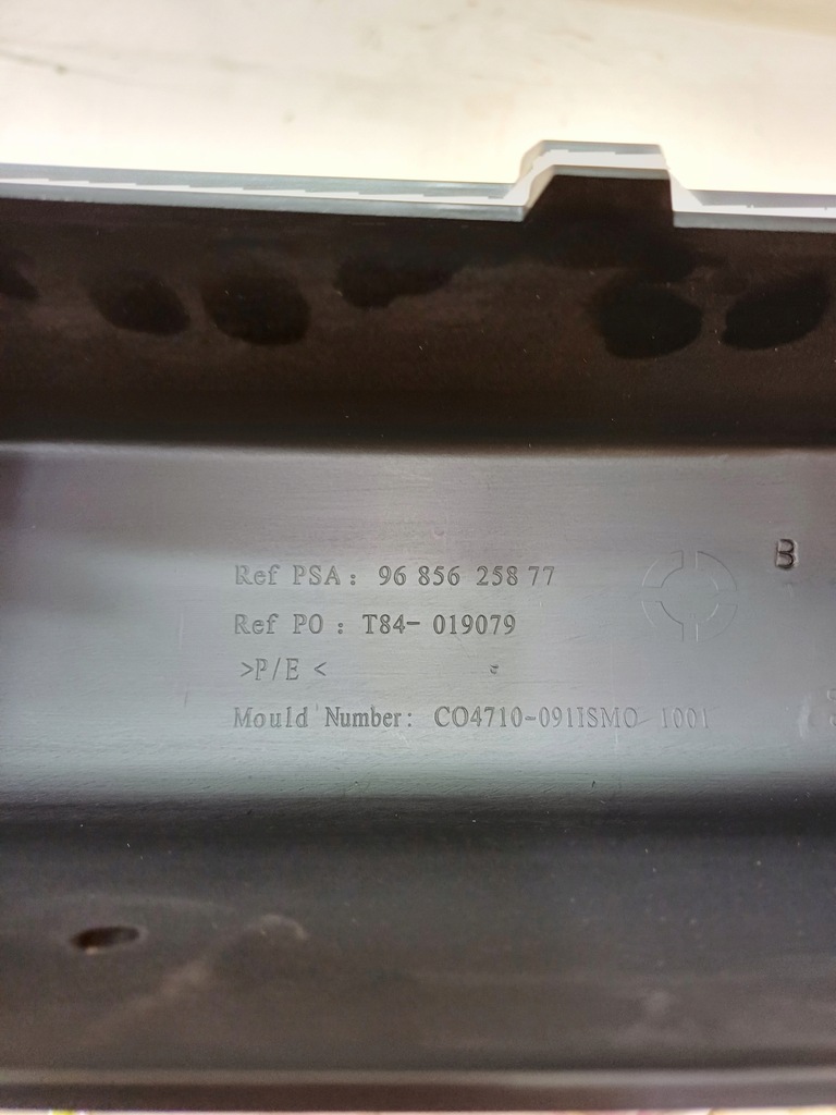 фото №14, Накладка спойлер защита бампера перед peugeot 3008 i 09-