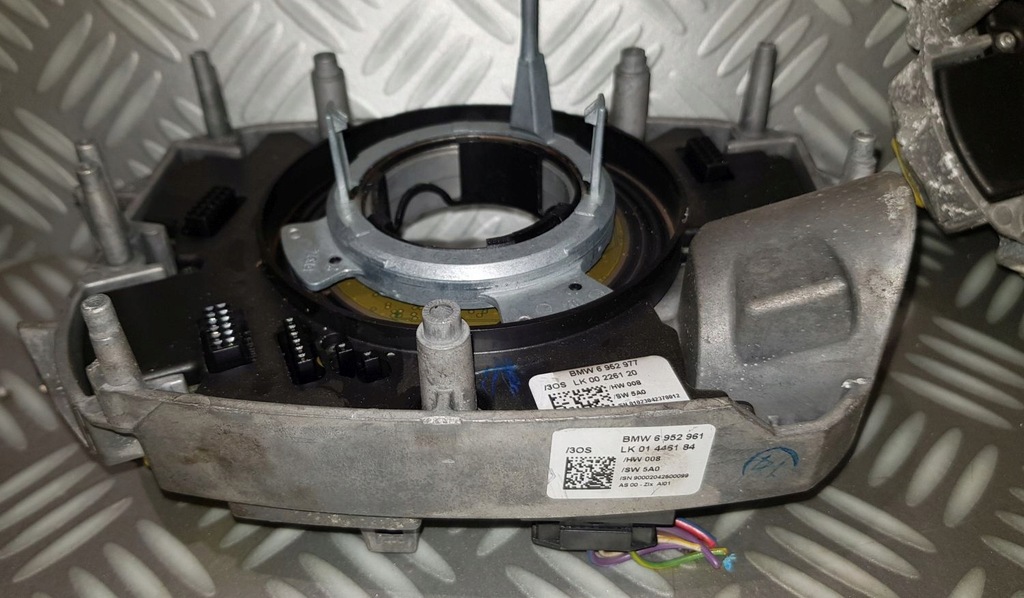 фото №9, Bmw 5 e60 e61 e63 e64 датчик kąta поворота модуль руля щетки 6952977