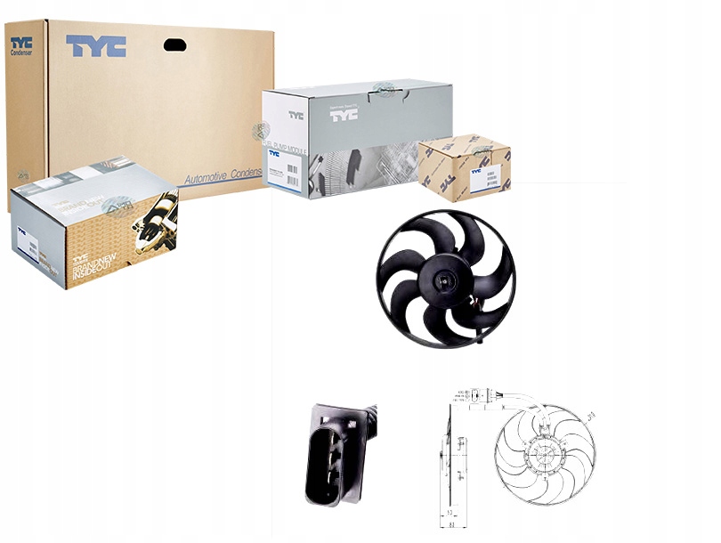 фото №1, Вентилятор радиатора seat cordoba cordoba vario ib