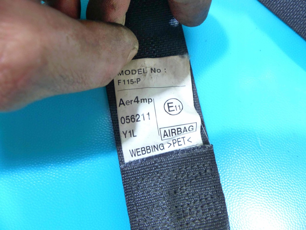 фото №9, Pas безопасности правый перед toyota yaris iii