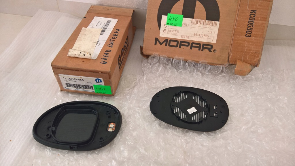 фото №6, Chrysler ptcruiser -2003 правий вкладиш дзеркала mopar оригінальний номер 05018300aa