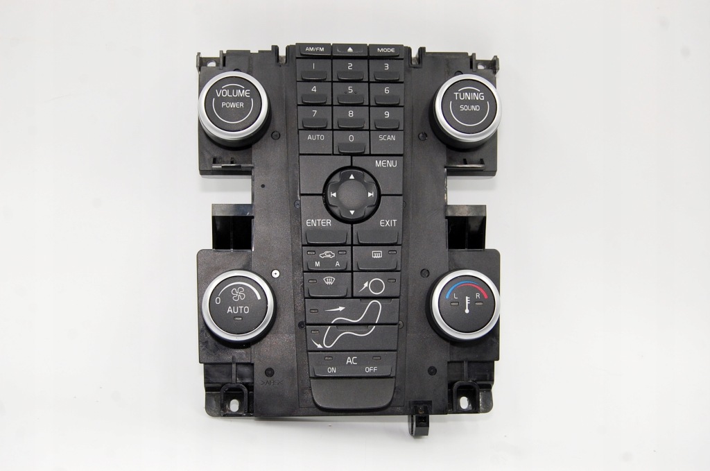 фото №1, Панель радио обдув кондиционера volvo v50 s40 ii c30 c70 lift fl 2007-2012
