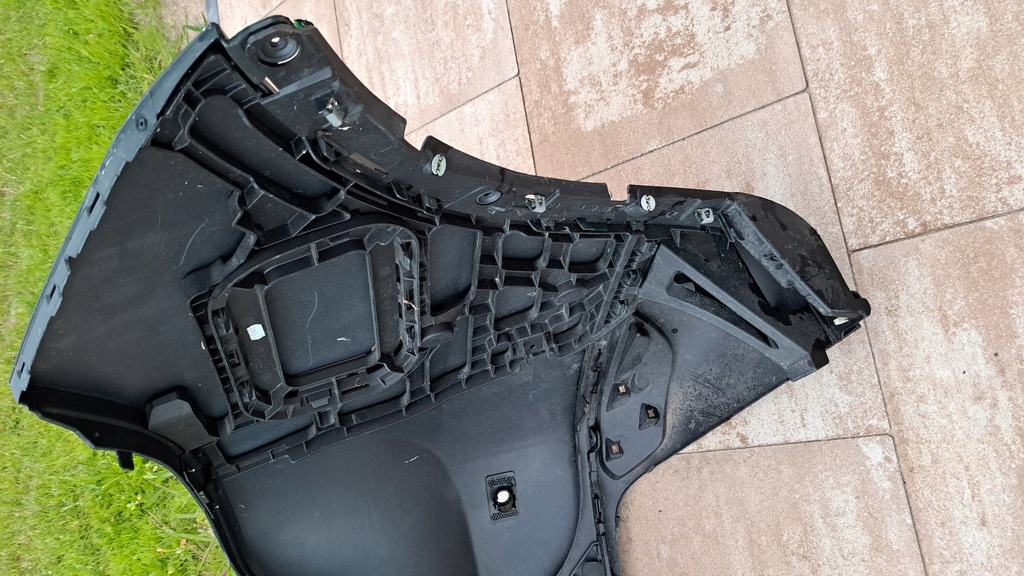 фото №14, Porsche cayenne ii бампер задняя направляющие pdc