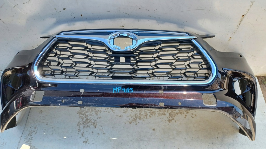 фото №1, Toyota highlander iv бампер перед передній