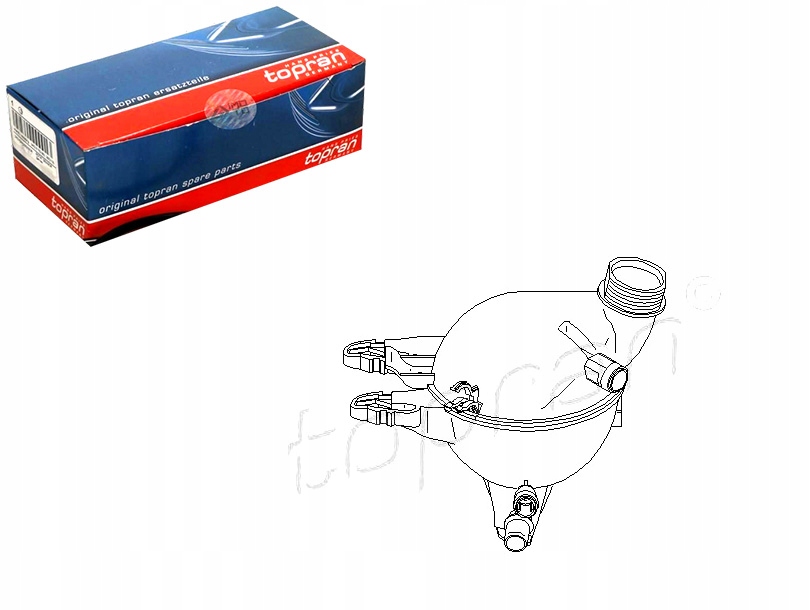 фото №1, Topran бачок розширювальний citroen c-elysee 1.