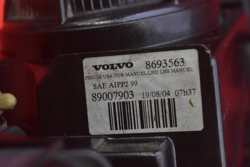 фото №6, Фара правый лампа перед eu 89007903 volvo xc70 1 i 00-05