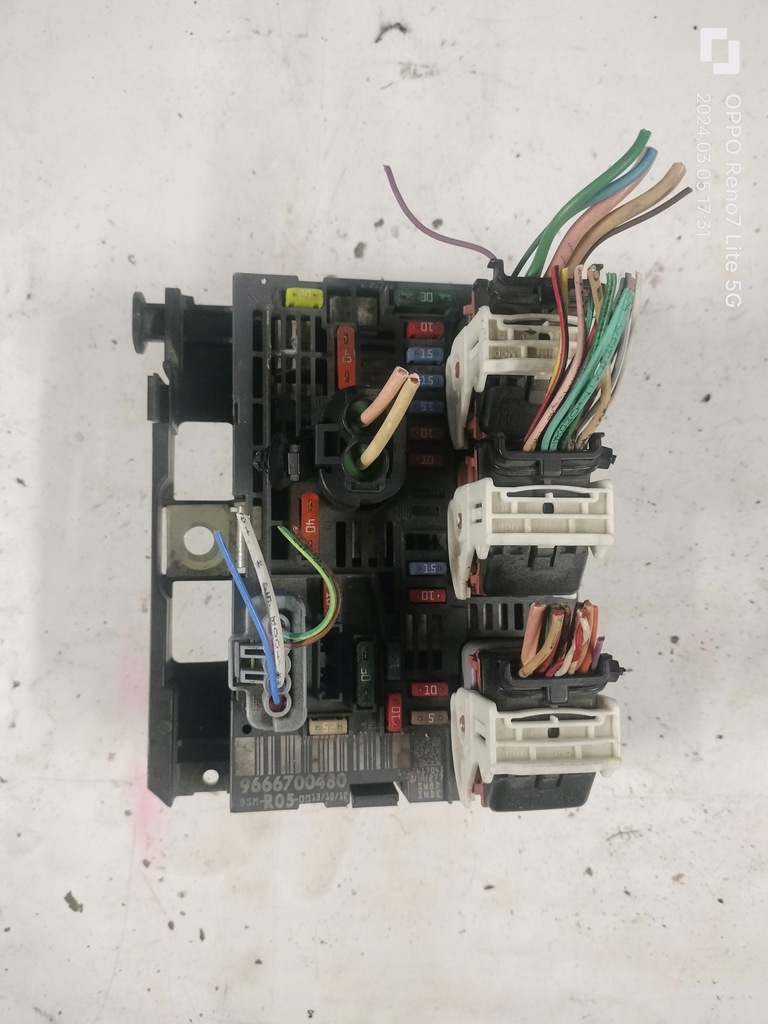 фото №1, Peugeot citroen коробка запобіжників модуль bsm 9666700480 r05