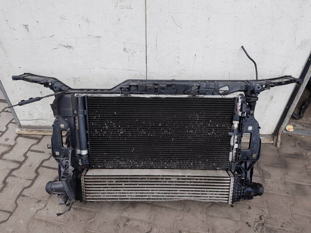 фото №1, Audi a4 b8 08r- 2.0 tdi pas передній радіатор