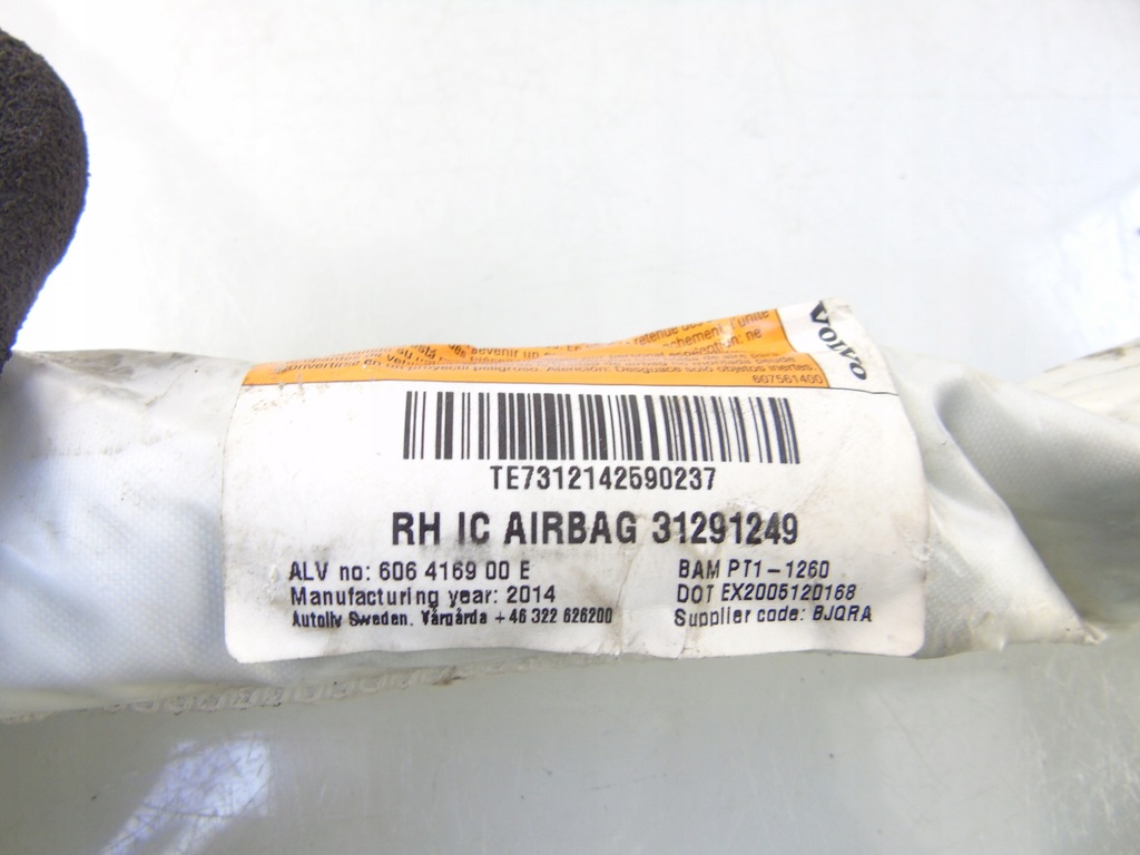 фото №6, Шторка безпеки подушка безпеки права volvo v70 iii 31291249