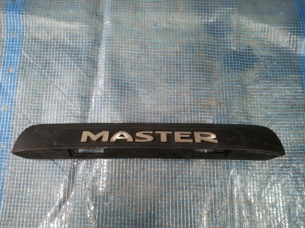 фото №1, Накладка молдинг крышки renault master iii 10-19 оригинал 265120001r