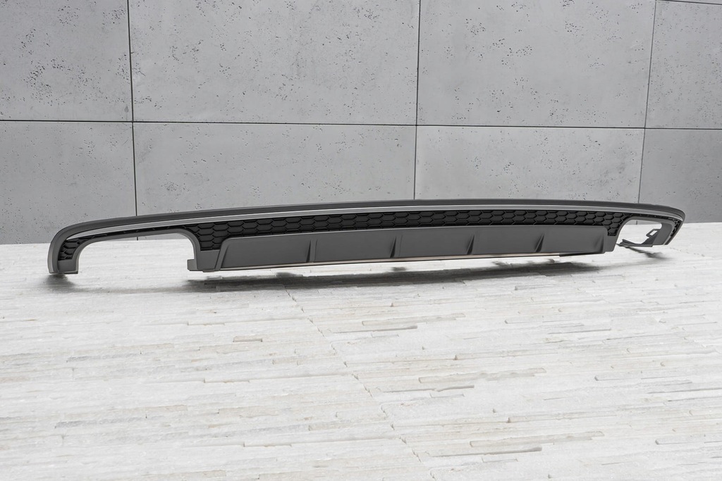 фото №10, Диффузор бампера заднего audi a6 c7 4g 2015-18 po faceliftingu стиль s-line