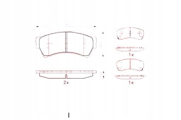 фото №1, Гальмівні колодки гальмівні mazda 6 07- перед zimmermann