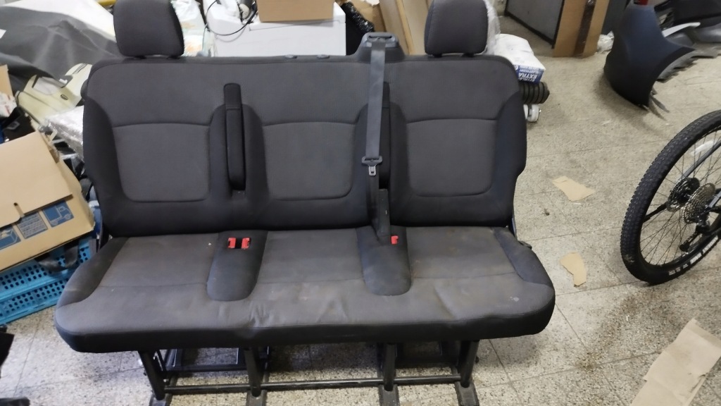 фото №3, Trafic iii vivaro b лавка сиденья 3 iii ряд