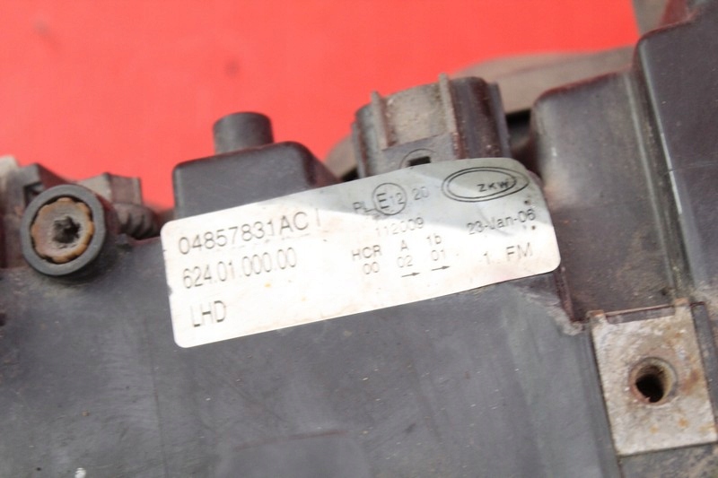 фото №6, Фара лівий лампа перед eu 04857831ac chrysler grand voyager 4 iv lift