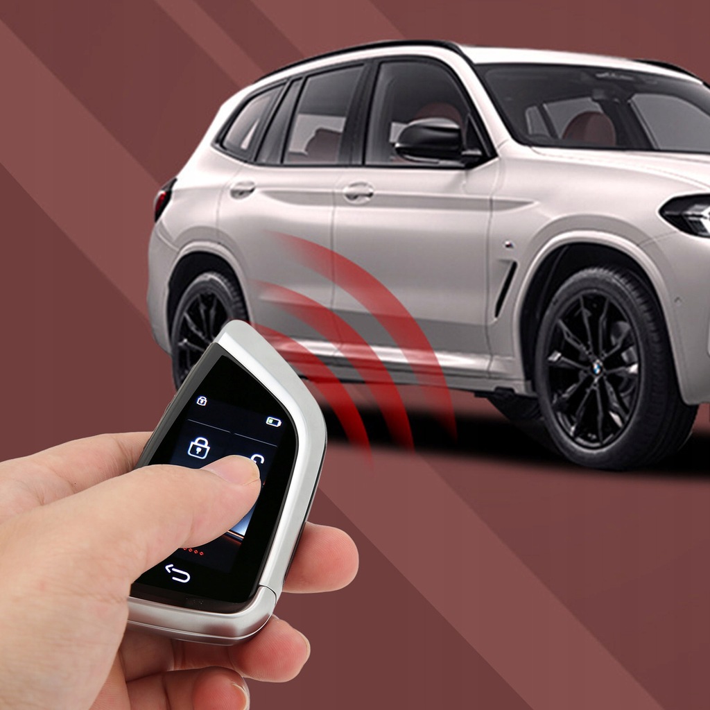 фото №12, Інтелектуальний дистанційний ключ автомобільний екран lcd