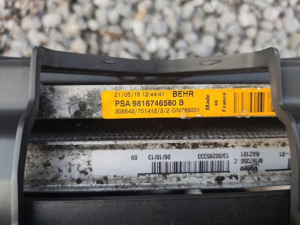 Купити Комплект радіатор вентилятор citroen c4 grand picasso ii 1.6 e-hdi 2013-2016