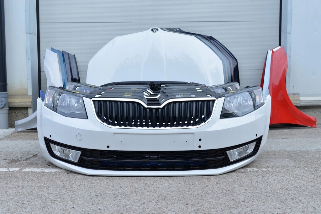 фото №7, Капот бампер крила лампа h7 ксенон pas балка skoda octavia 3 2012-2016