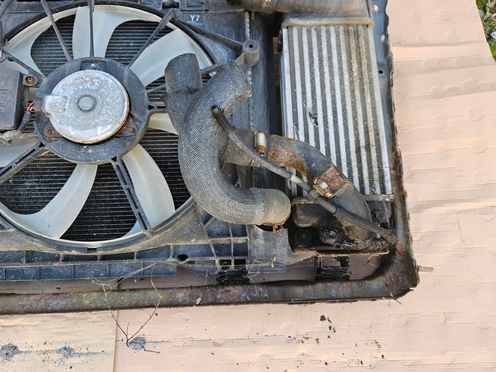 фото №6, Toyota corolla e15 1.4 d4d радиатор комплект pas передний