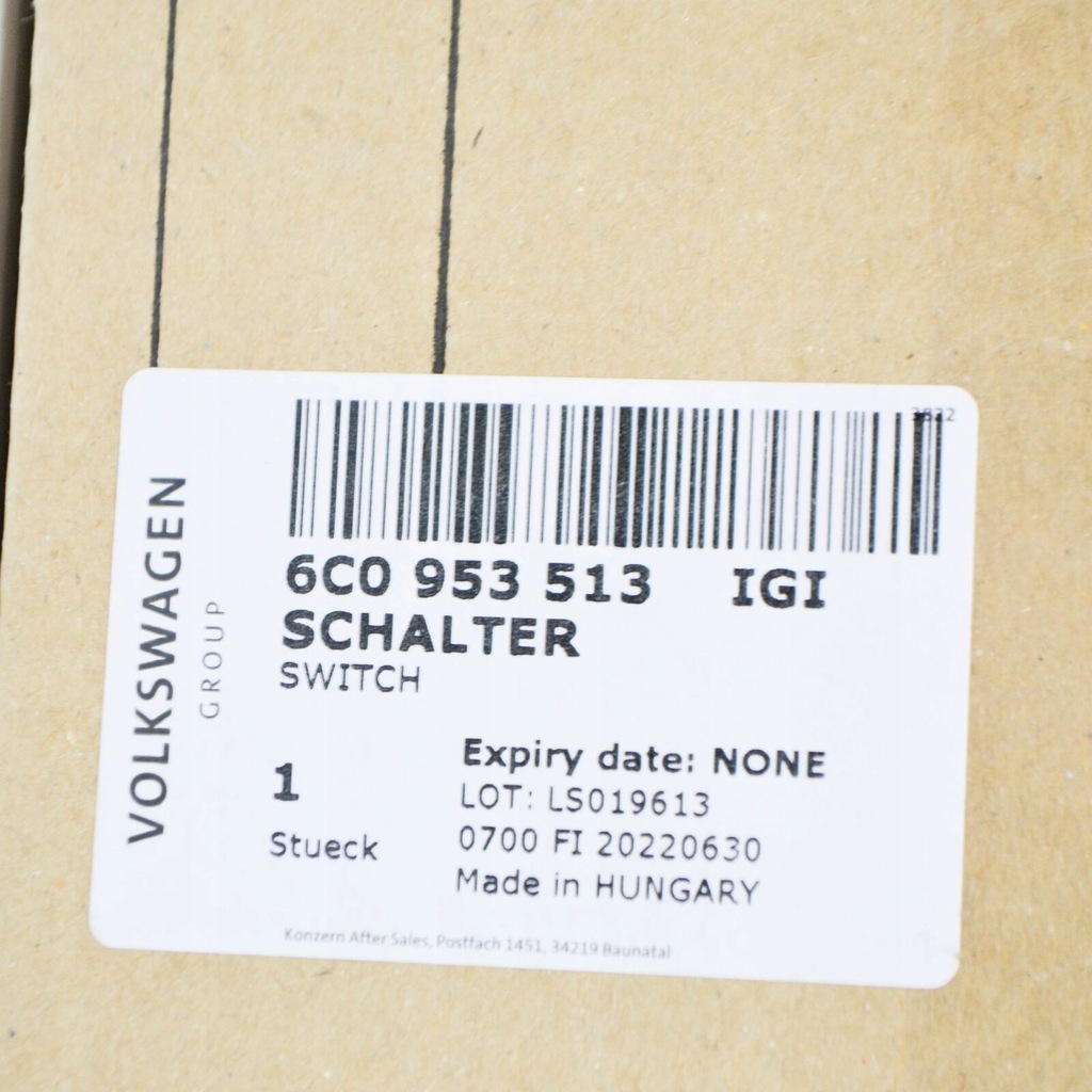 фото №7, Новый переключатель рычаг переключения передач колонки vw polo 6r 6c0953513igi oem