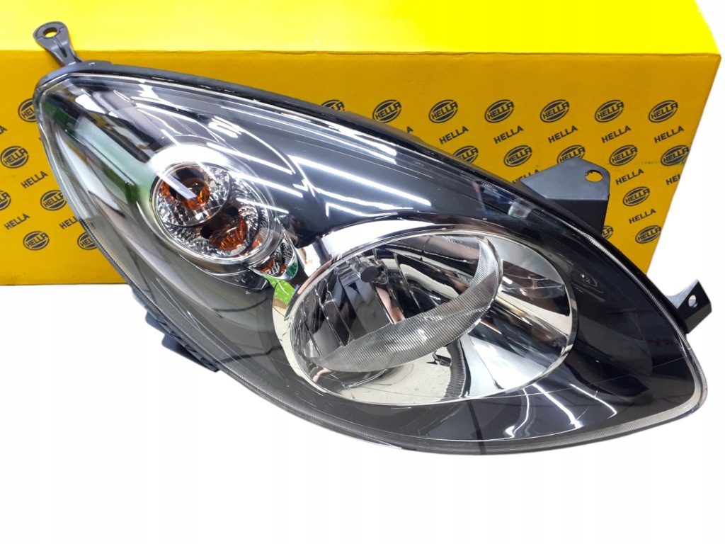 фото №1, Лампа фара правый h4 hella renault twingo ii 2007-