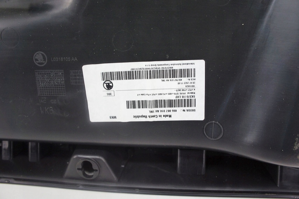 фото №5, Sa283 skoda scala обшивка двері правий перед 654837248a europa