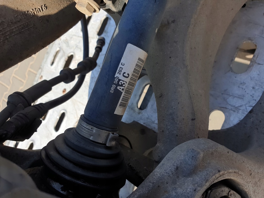 фото №8, Audi q5 8r подвеска задняя мост задний поворотный кулак задняя 3.0 tdi quattro