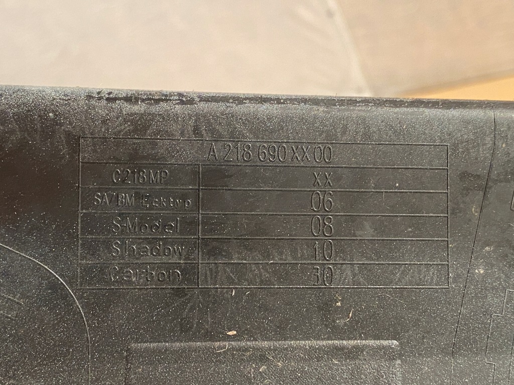 фото №10, Mercedes cls w218 amg lift молдинг поріг права