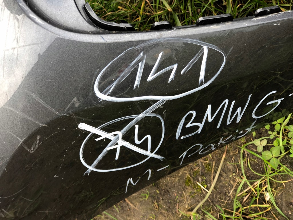 Бампер перед передній bmw 3 m-pakiet g-20 g-21 51118069346 Оригінал