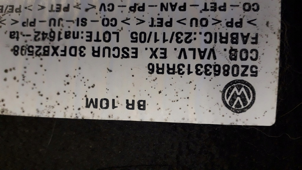 фото №7, Захист поперечина заднього багажника vw fox 5z0863313