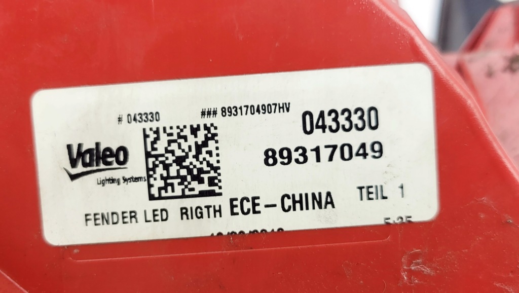 Audi a6 c6 фара світлодіодна led правий w крила універсал avant 4f9945096h 15r Ціна