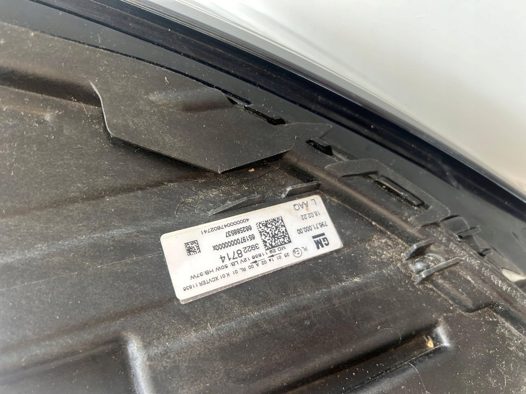 Opel astra v k рестайлінг  лампа ліва перед 39228714 оригінал Недорого