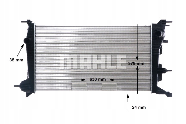 фото №9, Радіатор двигуна wody renault fluence grand scenic iii megane megane
