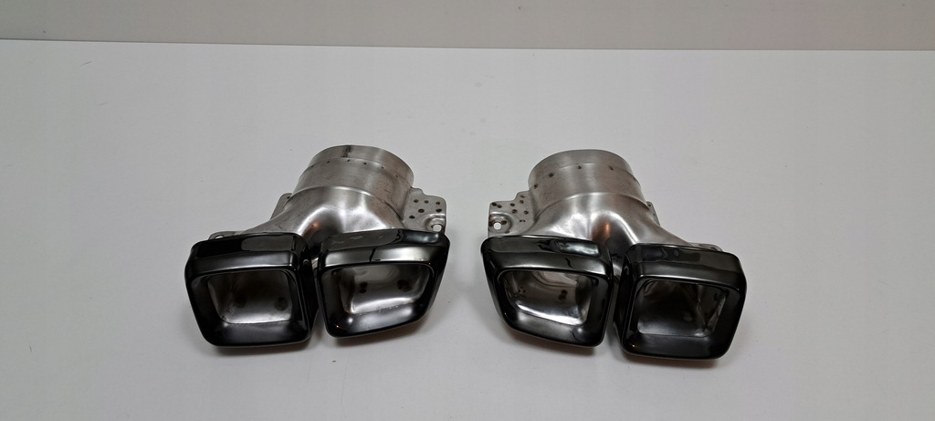 фото №1, Mercedes ml w166 насадки выхлоп чёрные