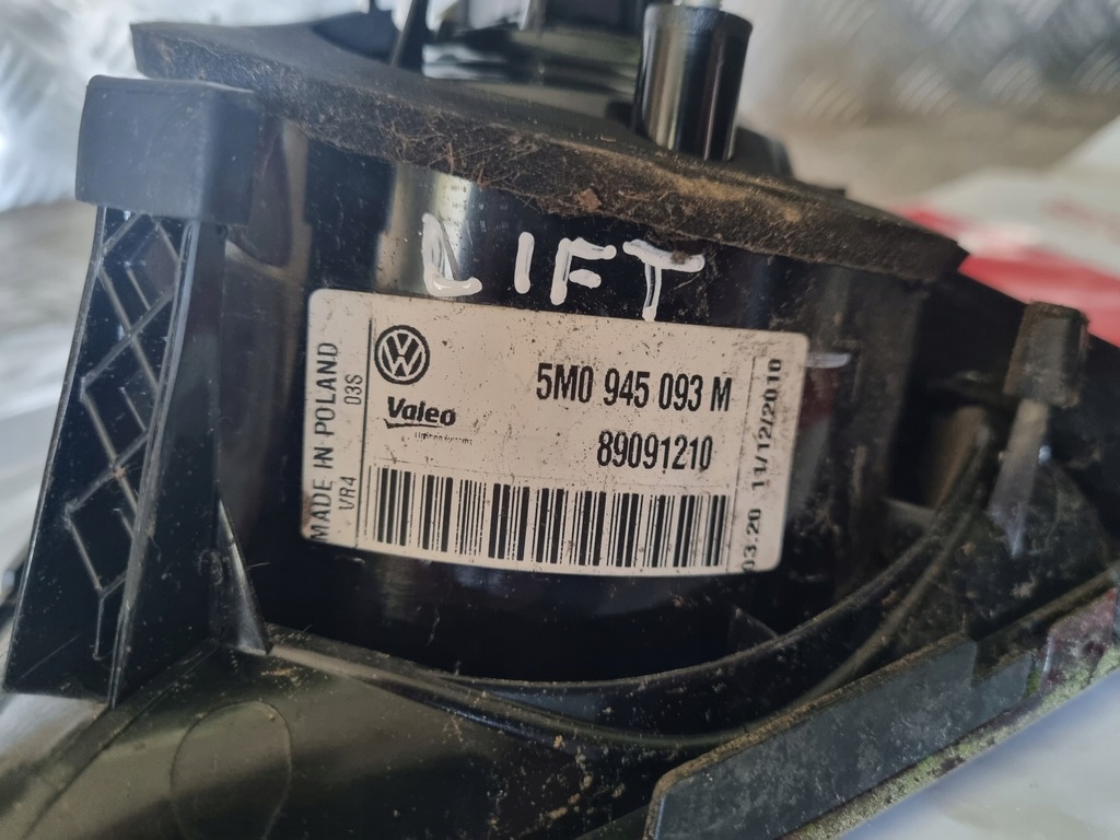 фото №5, Vw golf plus лампа ліва задня w кришка