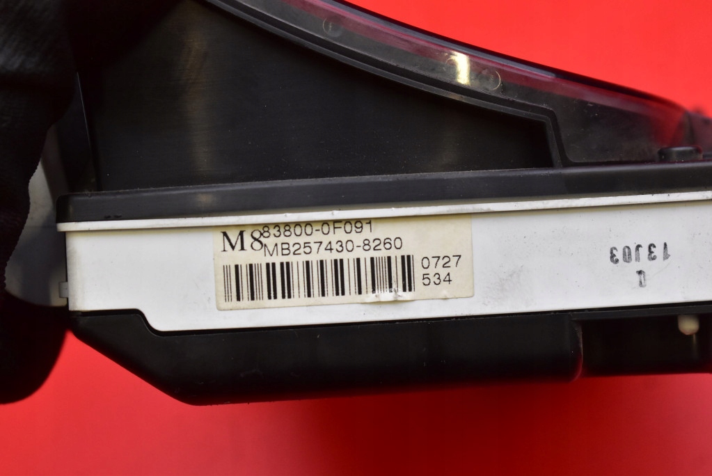 фото №8, Счетчик приборы eu 83800-0f091 toyota corolla verso 2 ii 2.2 d-cat 177 km