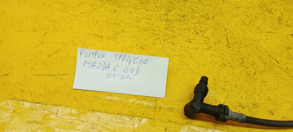 фото №5, Помпа сцепления шланг mazda 6 2,0d 01-07r
