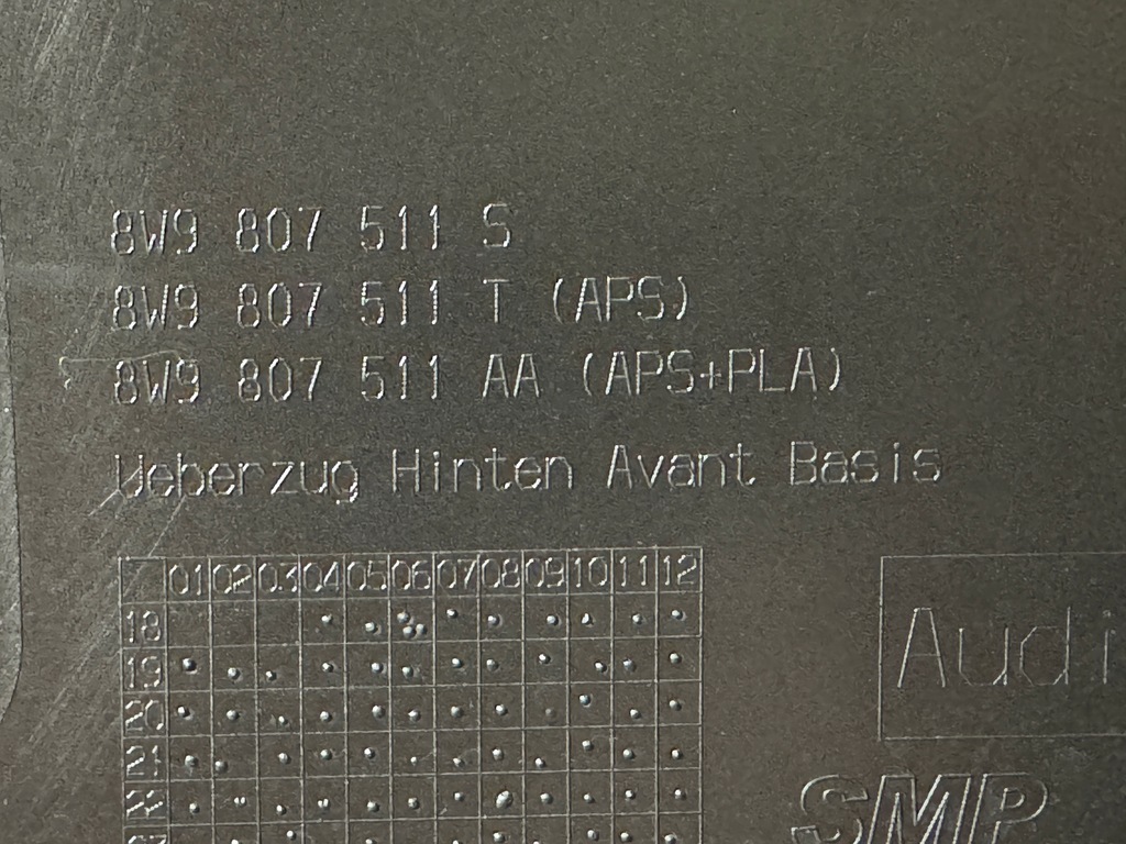 фото №15, Audi a4/s4 b9 8w kombi lift 2024 бампер задня 4xpdc 8w9807067q ly9b 0km