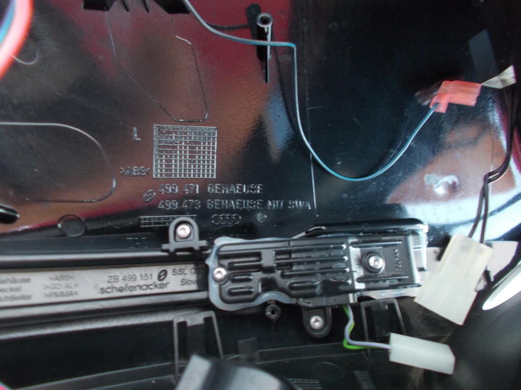 фото №6, Audi q7 поворотник дзеркало корпус asyste ліва