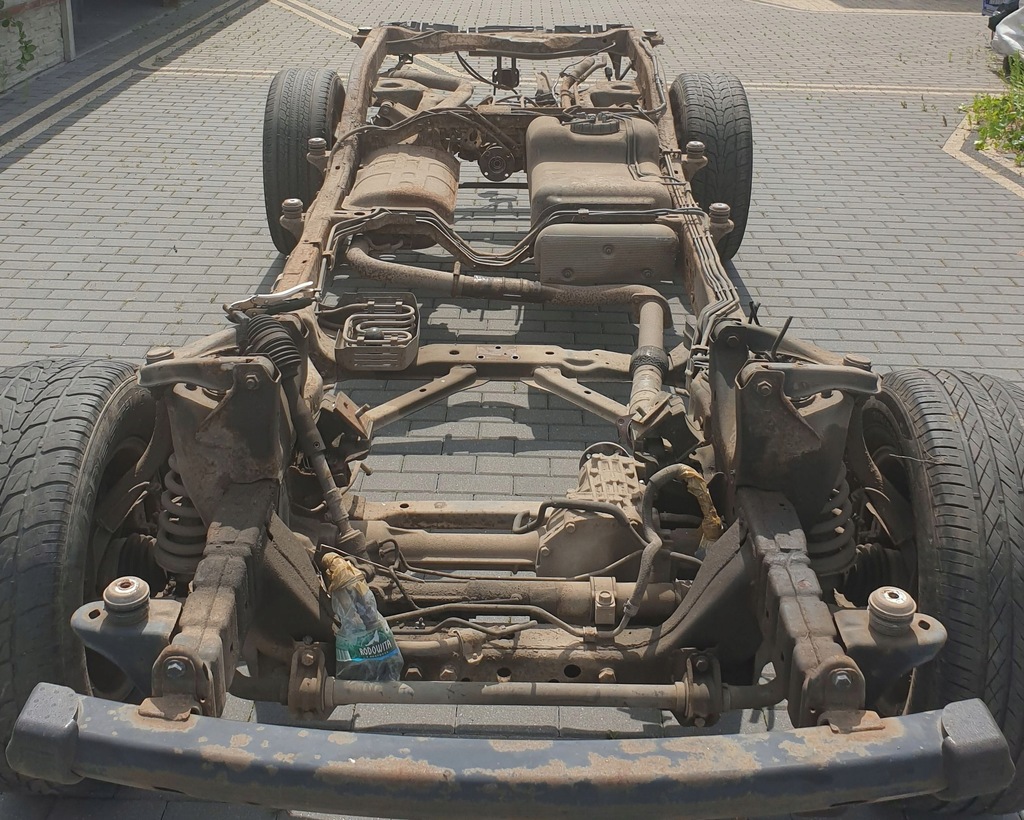 фото №1, Nissan pathfinder r51 2.5 dci рама без оснащения конструкция